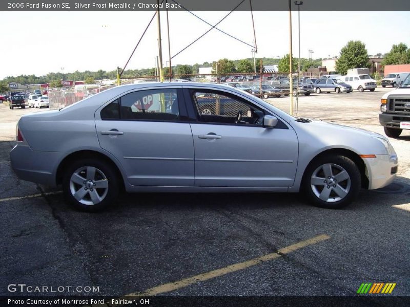 Silver Frost Metallic / Charcoal Black 2006 Ford Fusion SE