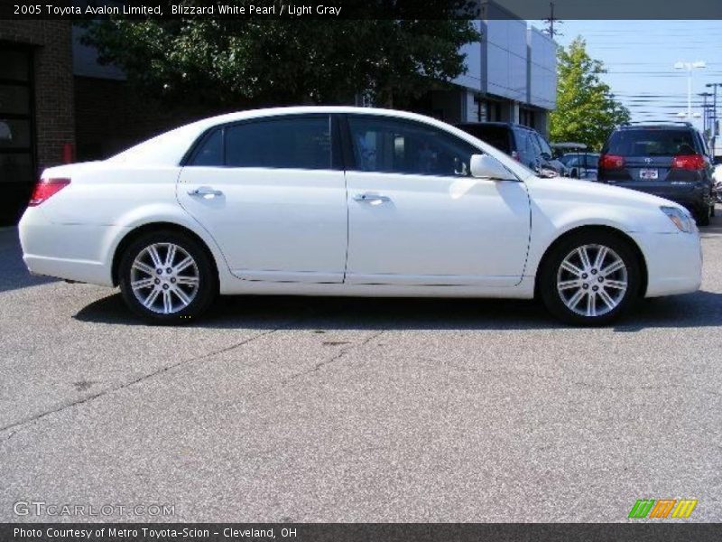 Blizzard White Pearl / Light Gray 2005 Toyota Avalon Limited