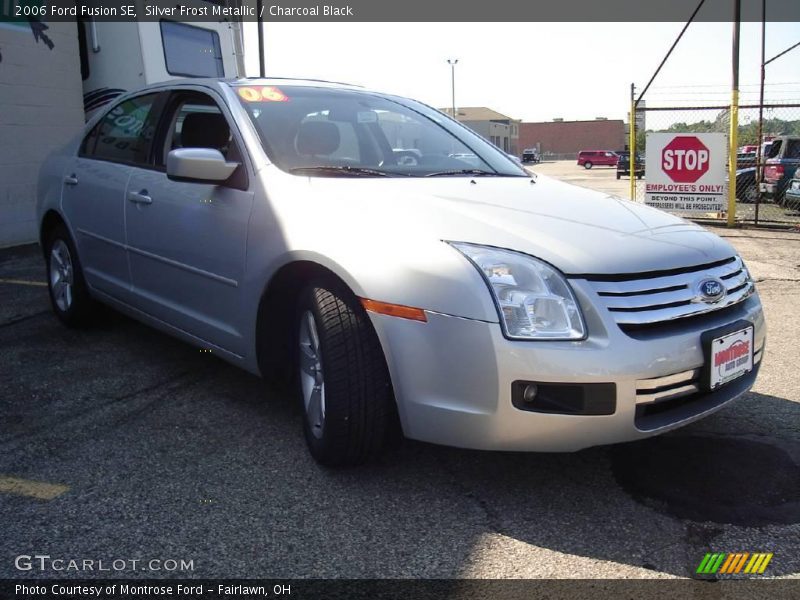 Silver Frost Metallic / Charcoal Black 2006 Ford Fusion SE
