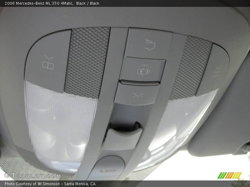 Black / Black 2006 Mercedes-Benz ML 350 4Matic