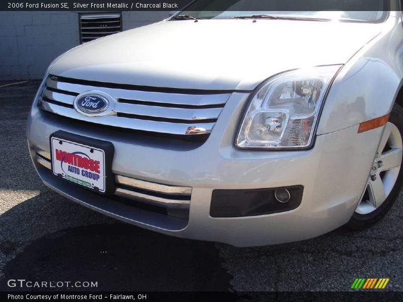 Silver Frost Metallic / Charcoal Black 2006 Ford Fusion SE