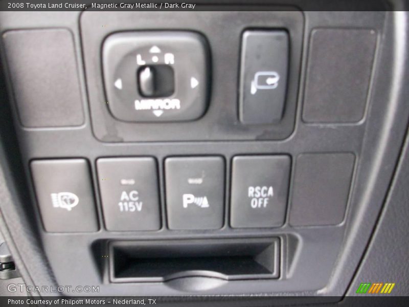 Magnetic Gray Metallic / Dark Gray 2008 Toyota Land Cruiser