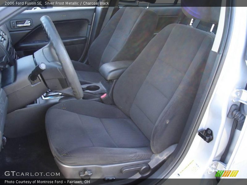 Silver Frost Metallic / Charcoal Black 2006 Ford Fusion SE