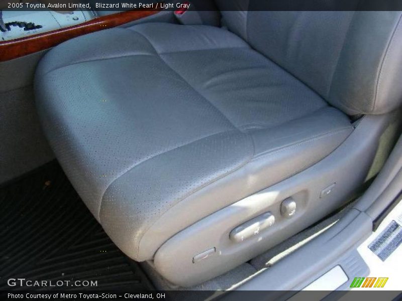 Blizzard White Pearl / Light Gray 2005 Toyota Avalon Limited