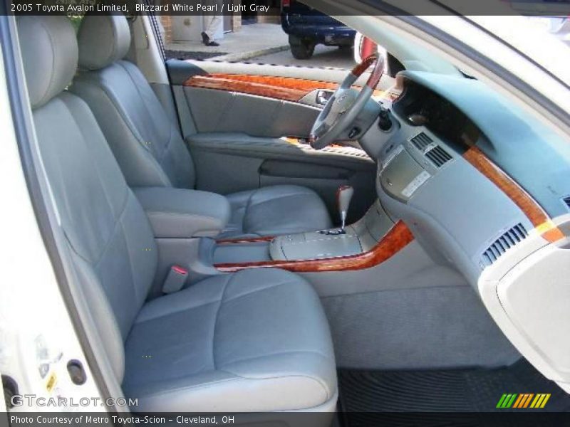 Blizzard White Pearl / Light Gray 2005 Toyota Avalon Limited