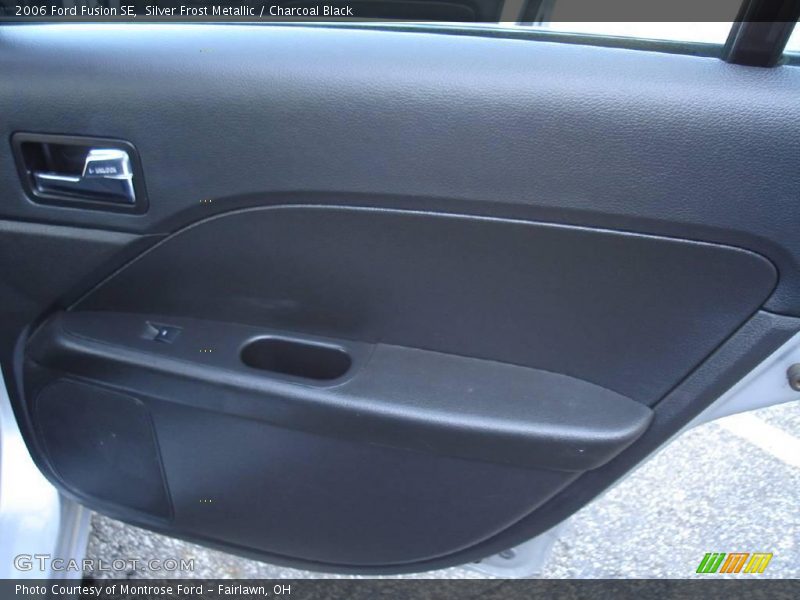 Silver Frost Metallic / Charcoal Black 2006 Ford Fusion SE