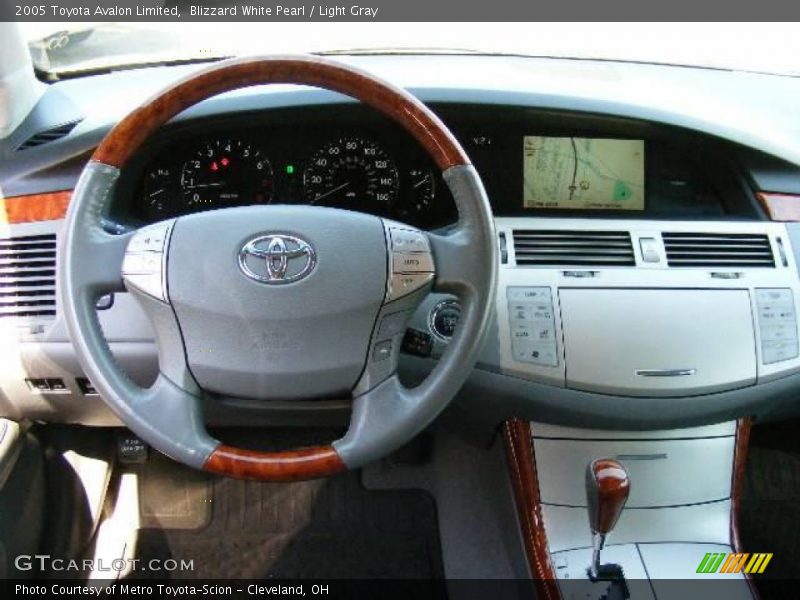 Blizzard White Pearl / Light Gray 2005 Toyota Avalon Limited