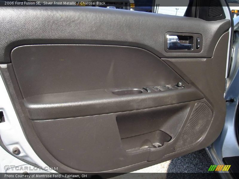 Silver Frost Metallic / Charcoal Black 2006 Ford Fusion SE