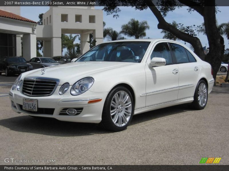Arctic White / Ash 2007 Mercedes-Benz E 350 Sedan