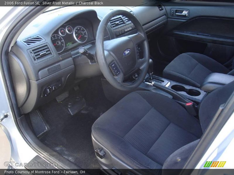 Silver Frost Metallic / Charcoal Black 2006 Ford Fusion SE