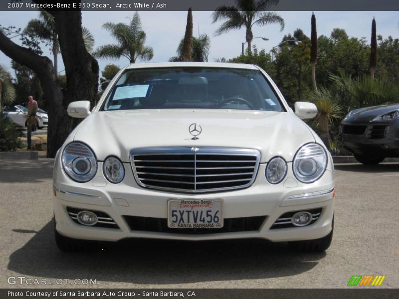 Arctic White / Ash 2007 Mercedes-Benz E 350 Sedan