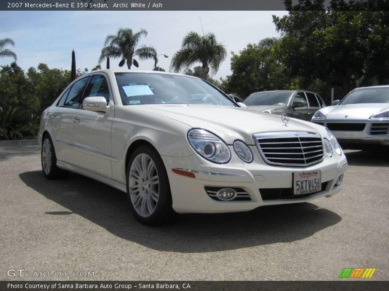 Arctic White / Ash 2007 Mercedes-Benz E 350 Sedan