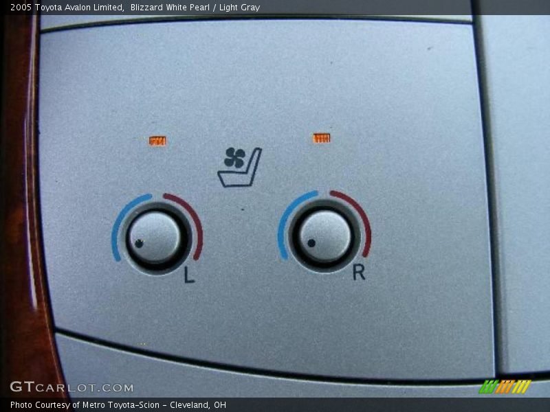 Blizzard White Pearl / Light Gray 2005 Toyota Avalon Limited