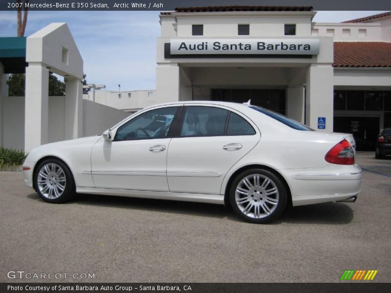 Arctic White / Ash 2007 Mercedes-Benz E 350 Sedan