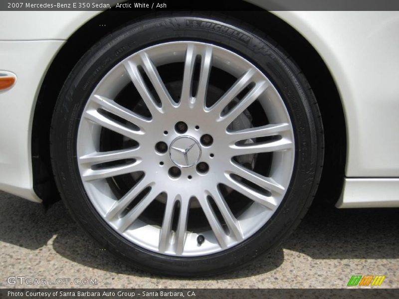 Arctic White / Ash 2007 Mercedes-Benz E 350 Sedan