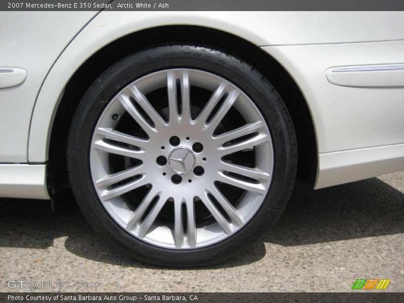 Arctic White / Ash 2007 Mercedes-Benz E 350 Sedan