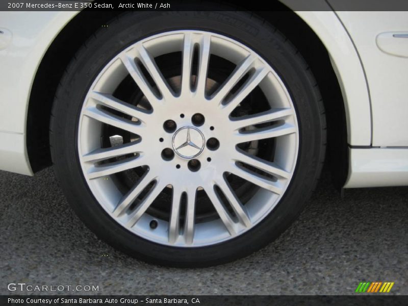 Arctic White / Ash 2007 Mercedes-Benz E 350 Sedan