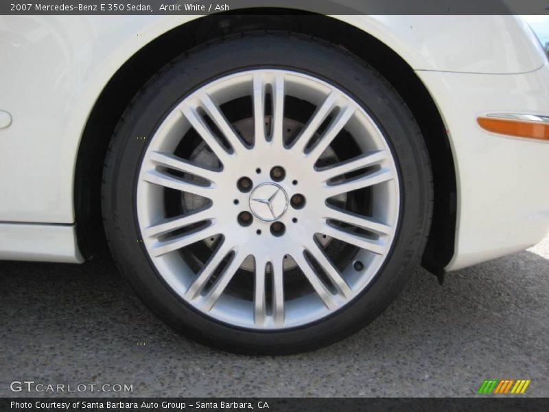 Arctic White / Ash 2007 Mercedes-Benz E 350 Sedan