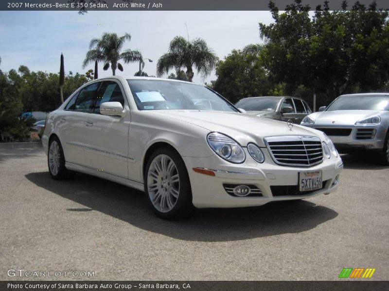 Arctic White / Ash 2007 Mercedes-Benz E 350 Sedan