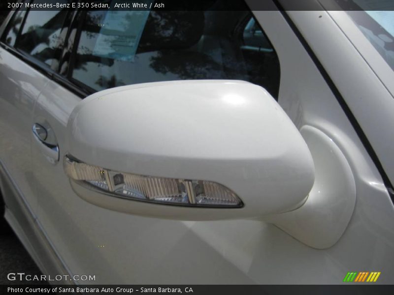 Arctic White / Ash 2007 Mercedes-Benz E 350 Sedan
