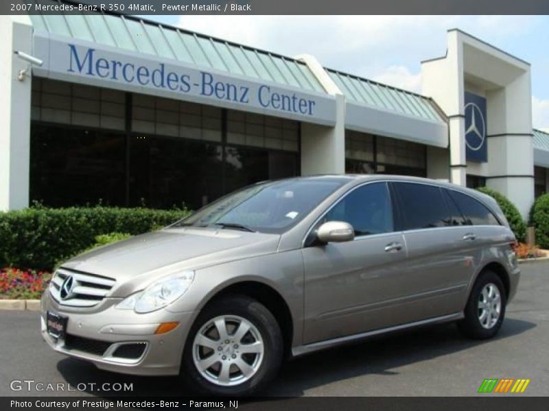 Pewter Metallic / Black 2007 Mercedes-Benz R 350 4Matic