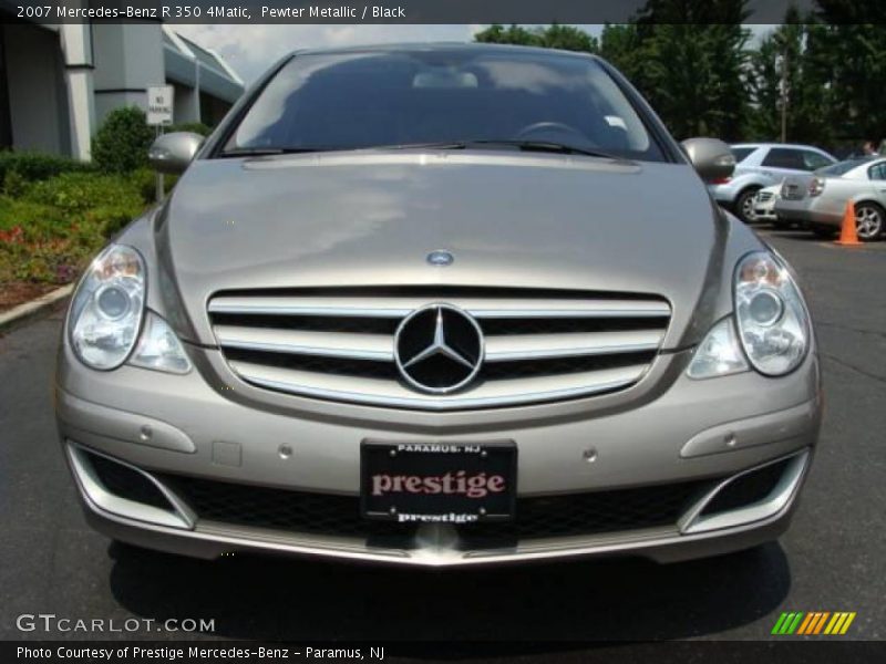 Pewter Metallic / Black 2007 Mercedes-Benz R 350 4Matic