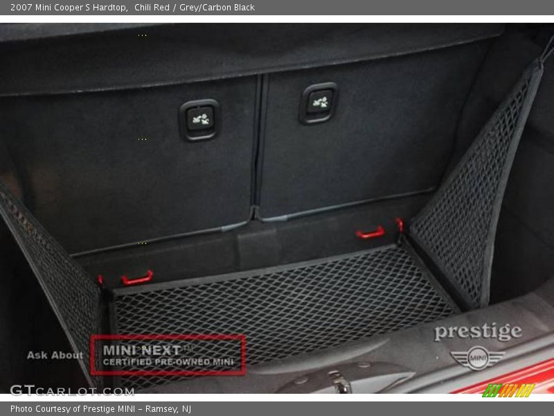 Chili Red / Grey/Carbon Black 2007 Mini Cooper S Hardtop