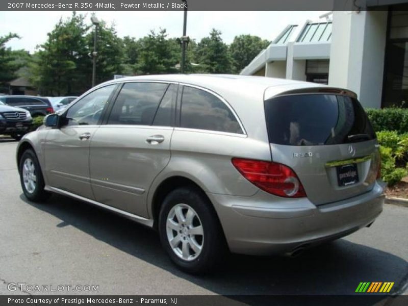 Pewter Metallic / Black 2007 Mercedes-Benz R 350 4Matic