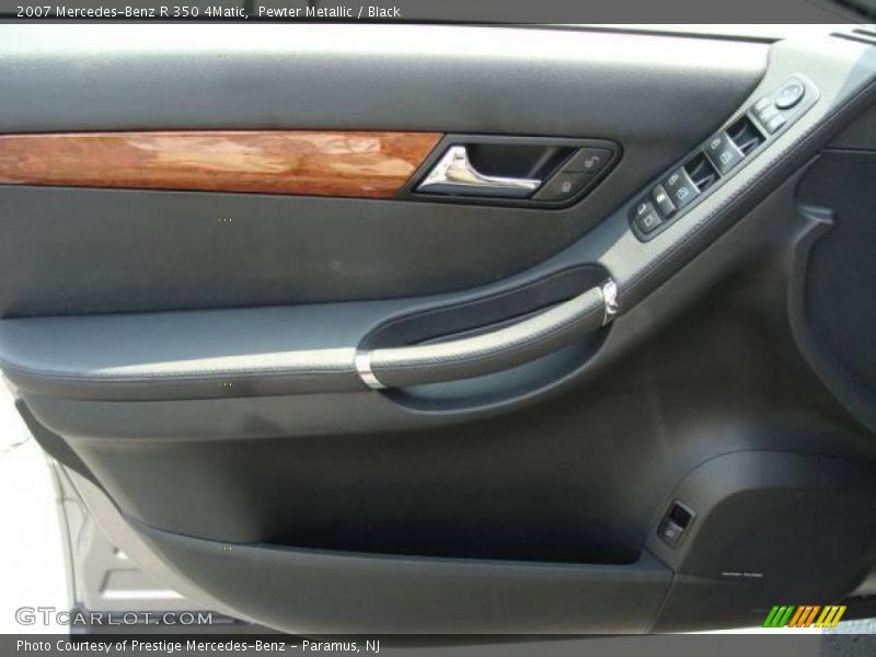 Pewter Metallic / Black 2007 Mercedes-Benz R 350 4Matic