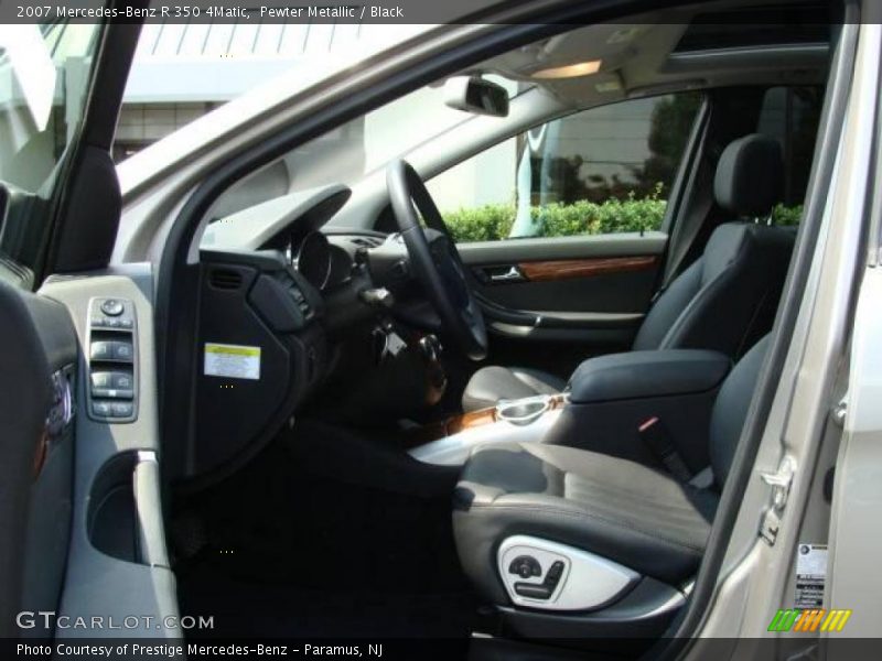 Pewter Metallic / Black 2007 Mercedes-Benz R 350 4Matic