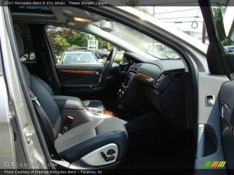 Pewter Metallic / Black 2007 Mercedes-Benz R 350 4Matic