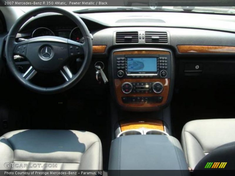 Pewter Metallic / Black 2007 Mercedes-Benz R 350 4Matic