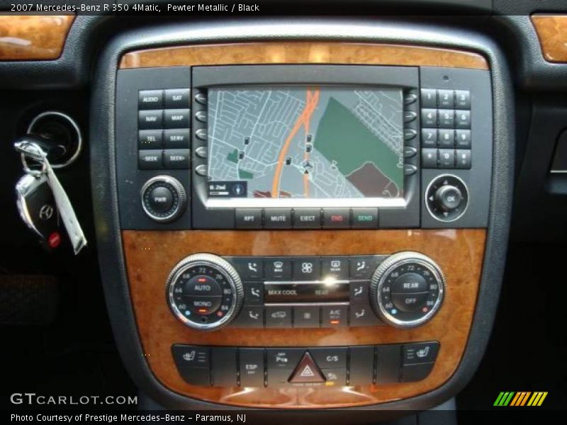 Pewter Metallic / Black 2007 Mercedes-Benz R 350 4Matic
