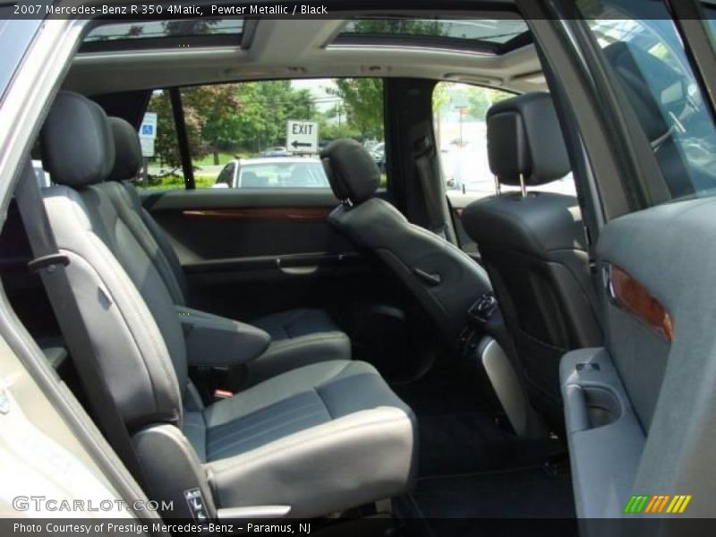 Pewter Metallic / Black 2007 Mercedes-Benz R 350 4Matic