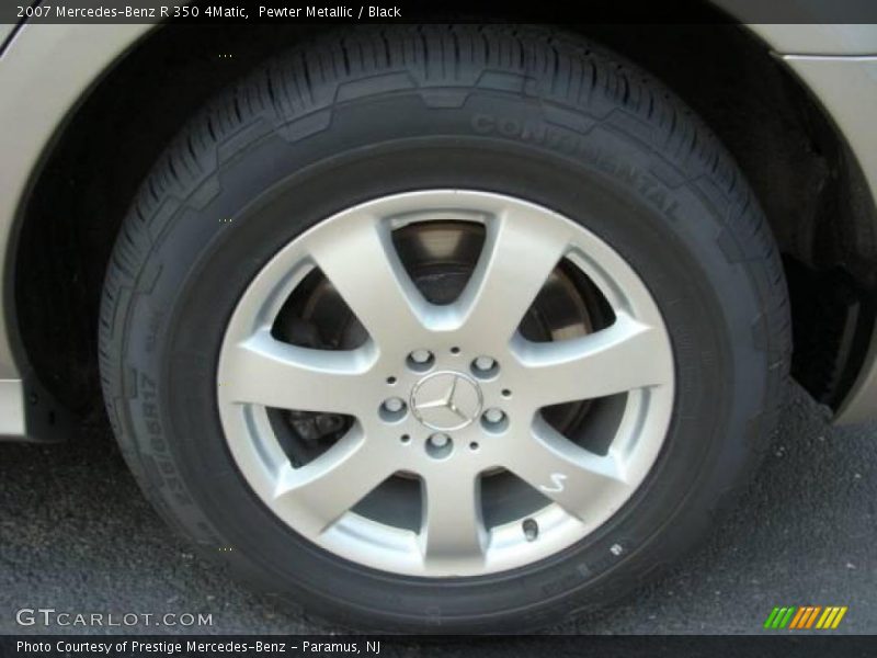 Pewter Metallic / Black 2007 Mercedes-Benz R 350 4Matic