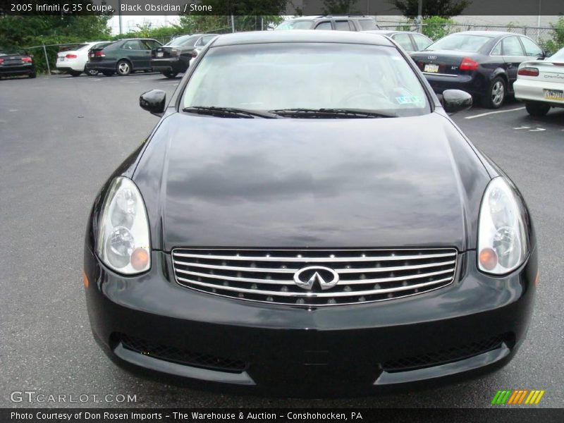 Black Obsidian / Stone 2005 Infiniti G 35 Coupe