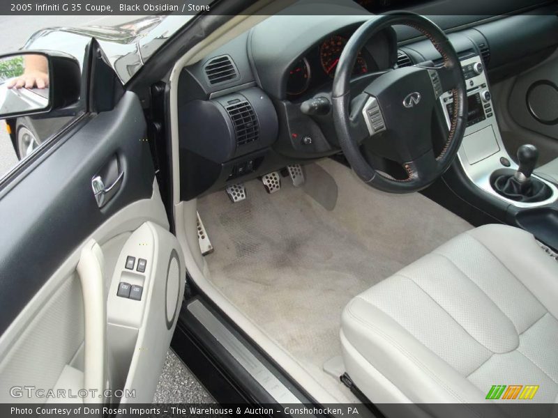 Black Obsidian / Stone 2005 Infiniti G 35 Coupe