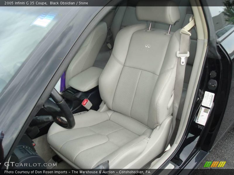 Black Obsidian / Stone 2005 Infiniti G 35 Coupe