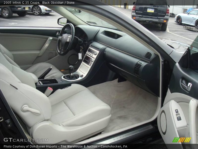 Black Obsidian / Stone 2005 Infiniti G 35 Coupe