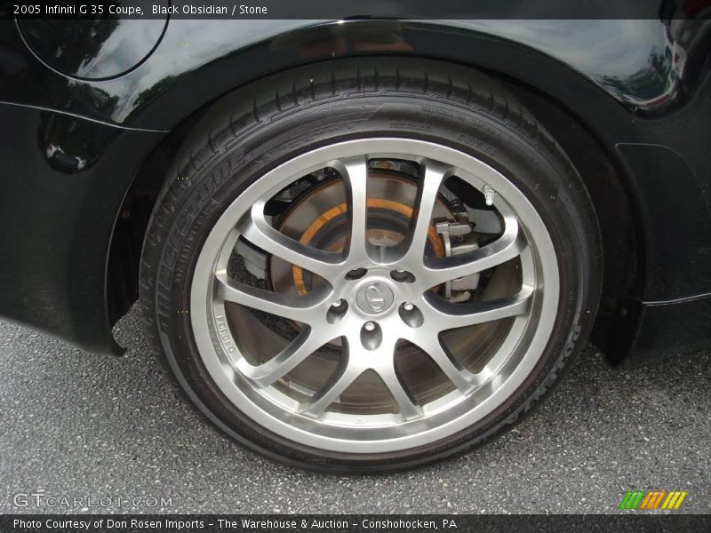 Black Obsidian / Stone 2005 Infiniti G 35 Coupe