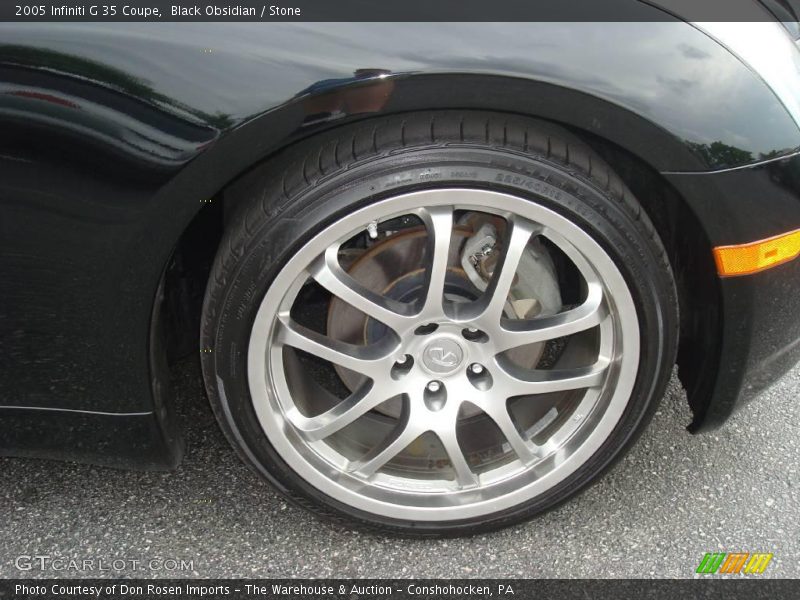 Black Obsidian / Stone 2005 Infiniti G 35 Coupe