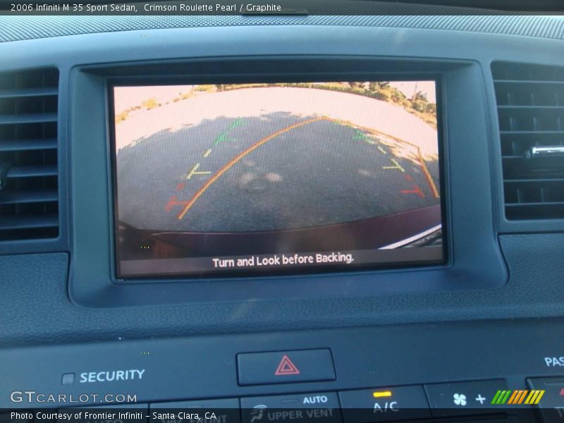 Crimson Roulette Pearl / Graphite 2006 Infiniti M 35 Sport Sedan