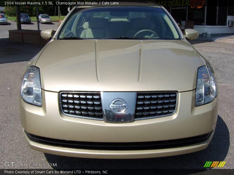 Champagne Mist Metallic / Cafe Latte 2004 Nissan Maxima 3.5 SE