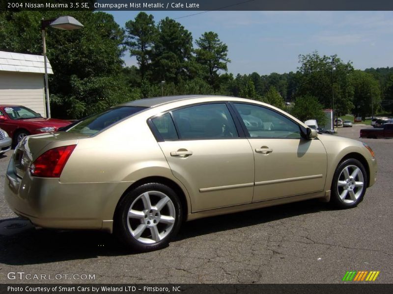 Champagne Mist Metallic / Cafe Latte 2004 Nissan Maxima 3.5 SE