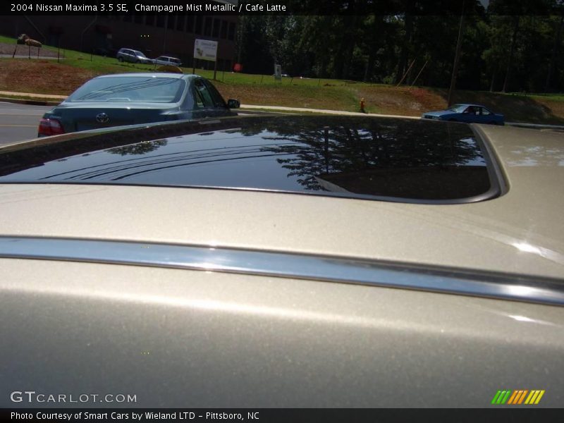 Champagne Mist Metallic / Cafe Latte 2004 Nissan Maxima 3.5 SE