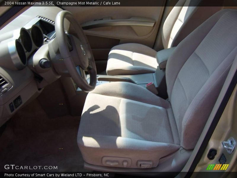 Champagne Mist Metallic / Cafe Latte 2004 Nissan Maxima 3.5 SE