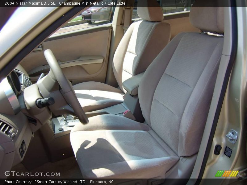 Champagne Mist Metallic / Cafe Latte 2004 Nissan Maxima 3.5 SE