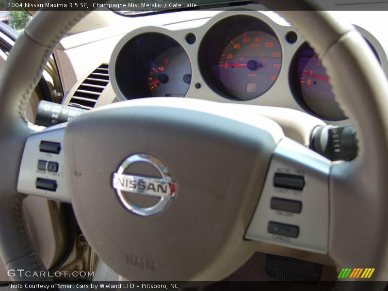 Champagne Mist Metallic / Cafe Latte 2004 Nissan Maxima 3.5 SE