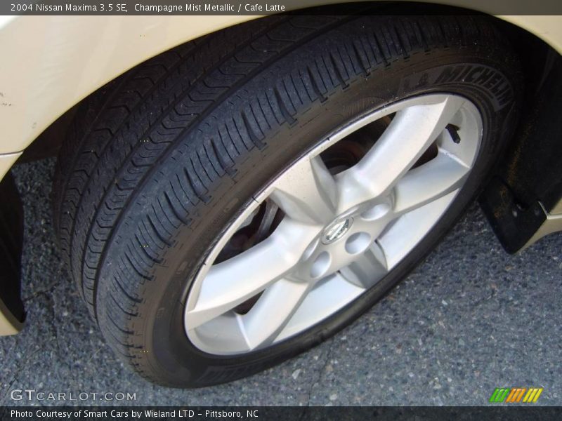 Champagne Mist Metallic / Cafe Latte 2004 Nissan Maxima 3.5 SE