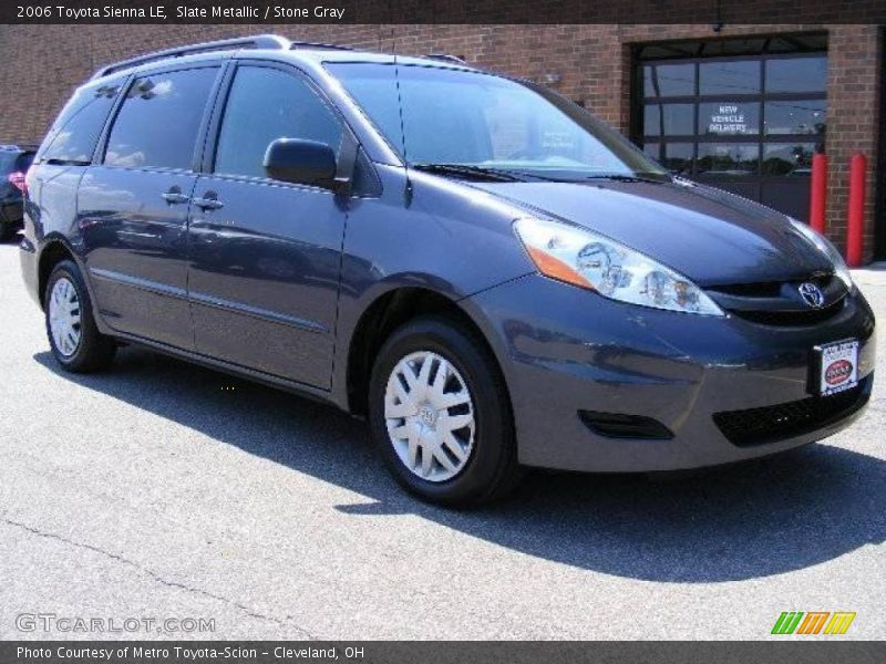 Slate Metallic / Stone Gray 2006 Toyota Sienna LE